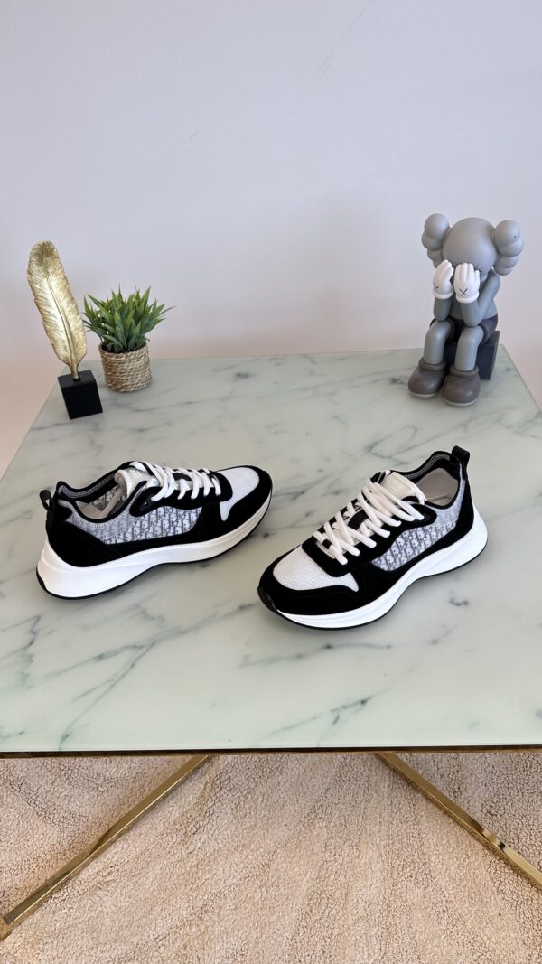DIOR B25 SNEAKER ZWART/WIT - Afbeelding 2
