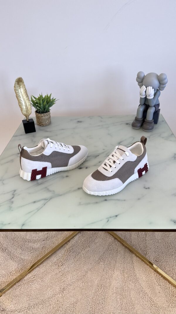 HERMES BOUNCING SNEAKER LICHTGRIJS - Afbeelding 2