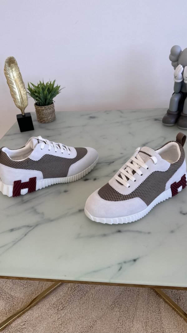 HERMES BOUNCING SNEAKER LICHTGRIJS - Afbeelding 5